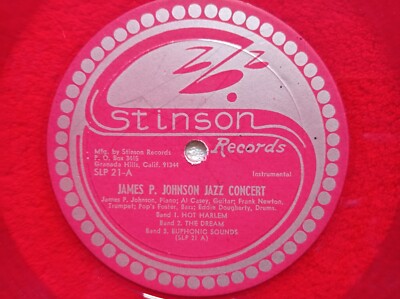 LP 33T JAMES P. JOHNSON 