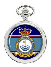 RAF Station Gibraltar Pocket Watch