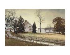 Late October, Ray Hendershot, Wall Decor Home Art Print Poster 11" x 14" 1100