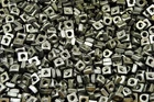 (350) Unplated 5/16-18 Square Nuts - Coarse Thread - Plain Steel