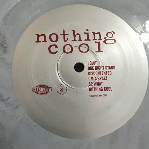 The Lillingtons Nothing Cool Split 12” - Idiot Word Search,Gray Marbled Vinyl NM - Picture 7 of 7
