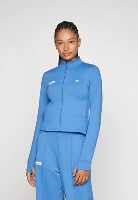 Ellesse Women's Track Top Full Zip Nerone Blue 10UK  Athletic Fit