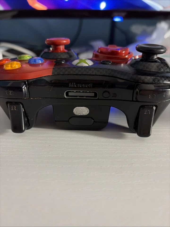 Gamestop Exclusive Fed Radioactive Xbox 360 Wireless Controller Tested And Works - Image 4 of 4