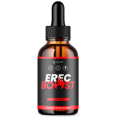 (1 Pack) Erec Boost Drops for Men Advanced Vitamin Max Supplement 30 Servings