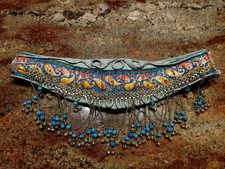 Handmade Afghan Kuchi Belly Tribal Dance Paisley Bells Festival Belt