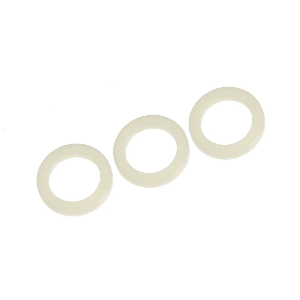 For Dodge Omni/Shadow 1990 Engine Oil Drain Plug Gaskets | 25 Pieces Nylon White - Image 2 of 4