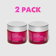(2 Pack) Andalou Naturals 1000 Roses Soothing Sleep Mask - 1.7 fl oz Each