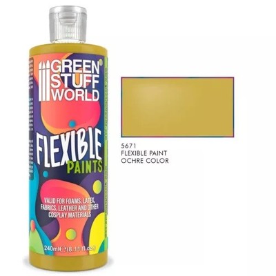 (X) Green Stuff World GSW5671 - Flexible Farbe Ocker 240ml - Neu