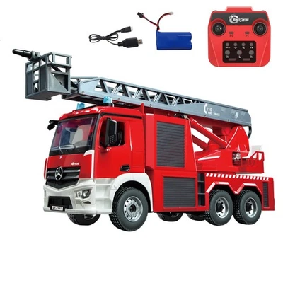 DoubleE E667 003 1/20 Electric Snozzle Ladder Fire Truck RC Vehicle Metal Ladder - Image 1 of 2
