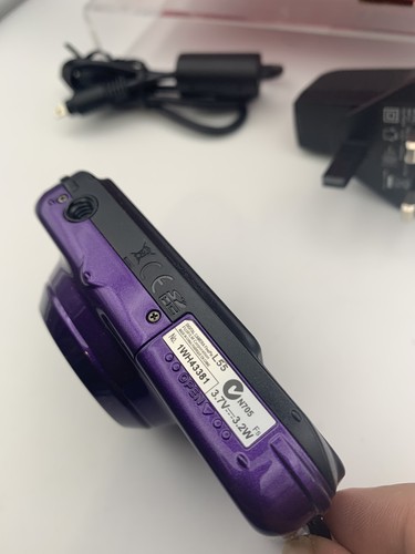Fujifilm Digital Camera FinePix L55 12.0MP Purple Tested With Box And Charger - Picture 7 of 11