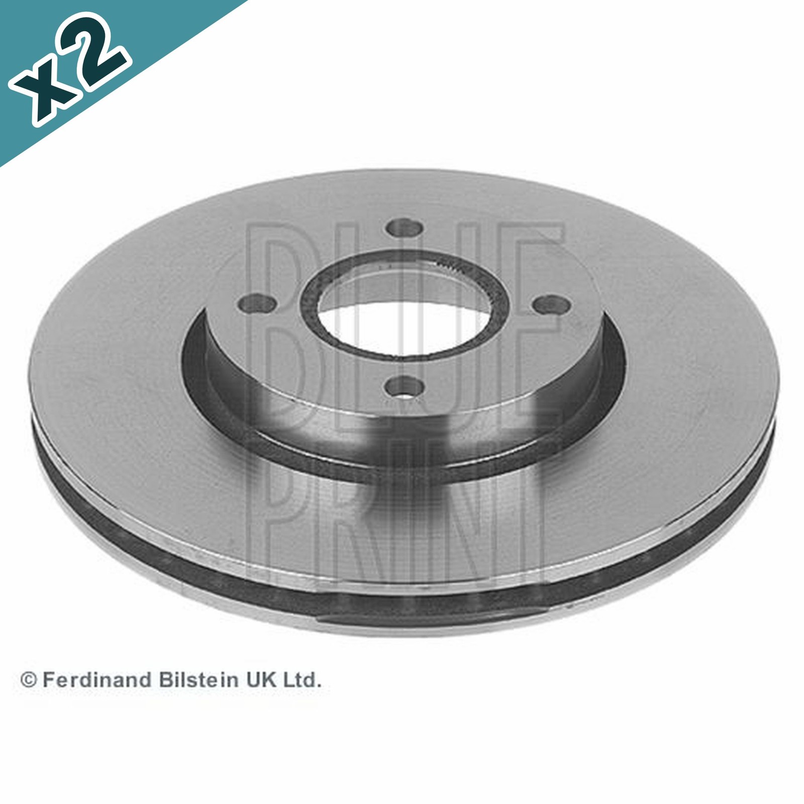 Blueprint ADF124327 Brake Disc Front Coated Fits Ford Cougar Granada Mondeo