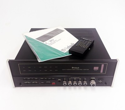 McIntosh C31V Audio Video Control Center   mint condition