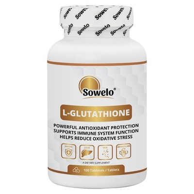 L-Glutathion 1000 mg Tabletten   Zellschutz & hoch bioverfügbar   Sowelo