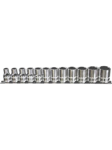 SP Tools Socket Rail 1/2Dr 12Pt 12Pc Metric (SP20330) - Picture 1 of 12