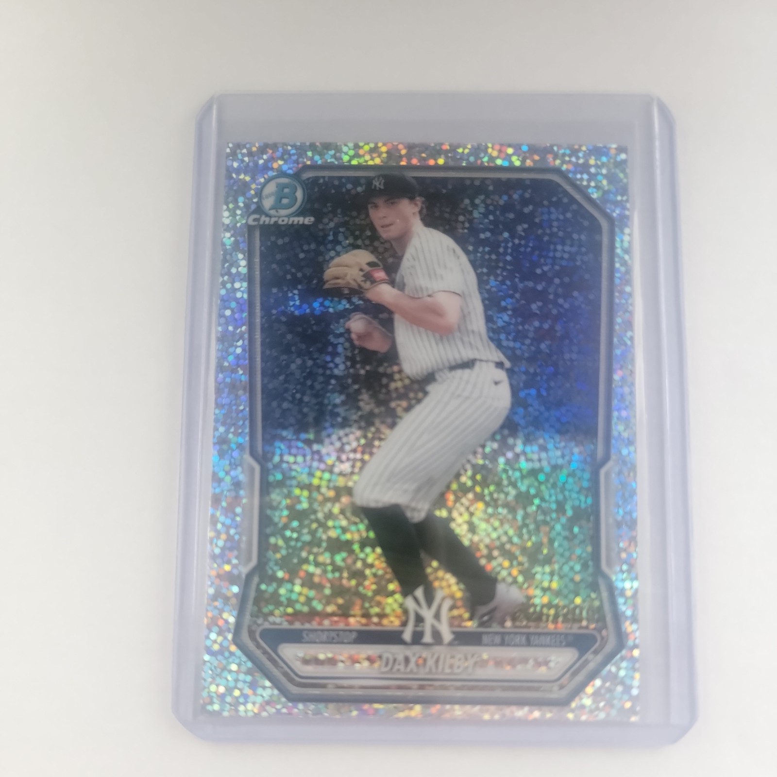 2026 Bowman BCP-78 DAX KILBY Speckle Refractor 236/299 New York YANKEES