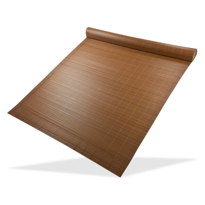 Brise-vue marron pour terrasse et grand balcon mesurant 90 x 500 cm