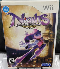 NiGHTS: Journey of Dreams (Nintendo Wii, 2007) Complete CIB Original White Label