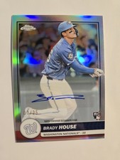 2026 Topps Chrome Flagship Brady House Rookie RC Orange SP Auto 1/25 🔥Nationals