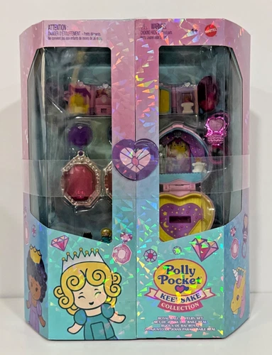 Polly Pocket Keepsake Collection Royal Ball Jewelry Set -BRAND NEW/SEALED!