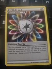 Pokemon Card Rainbow Energy XY Base Set Uncommon 131/146 Near Mint