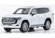 1/43 Toyota Land Cruiser ZX Diecast Model White KSR43119W Used