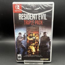 Resident Evil Triple Pack Re4, 5, 6 Nintendo Switch FACTORY SEALED