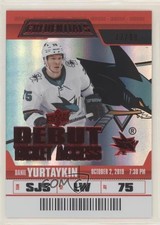 2019 Credentials Debut Ticket Access Red 77/99 Danil Yurtaikin Yurtaykin #86 x6g