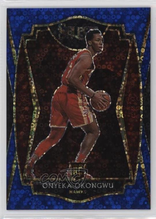 2020 Select Premier Level Blue Disco Prizm /25 Onyeka Okongwu #186 Rookie RC 2g0