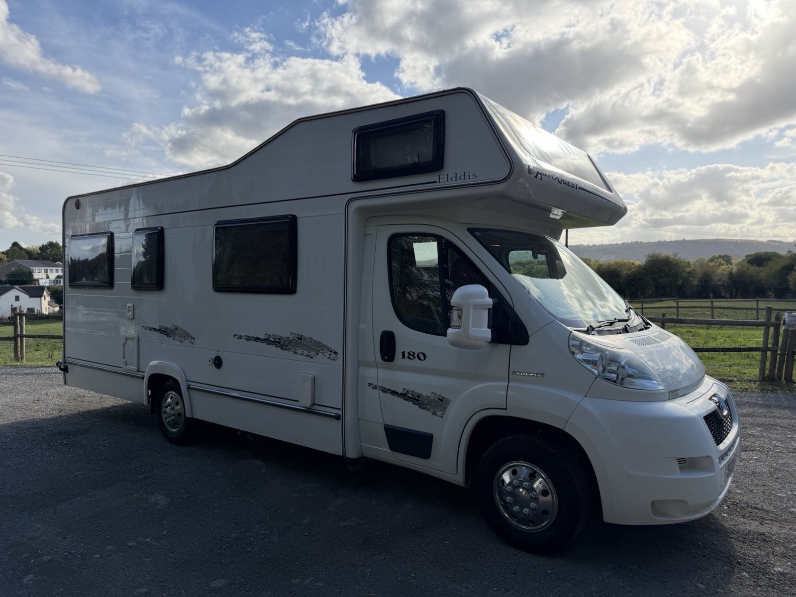2008 Peugeot Boxer Elddis Autoquest 180 6 Berth Motorhome 47,000 Miles