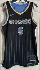 Nike Angel Reese WNBA Chicago Sky Adult Medium #5 Explorer Jersey Authentic