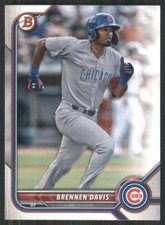 2022 Bowman Prospects #BP-37 Brennen Davis Chicago Cubs 48760