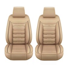 Front Seat Covers For Ford Mustang Car Seat Covers Leather Front Cushion Tan Us Front Seat Covers For Ford Mustang Car Seat Covers Leather Front Cushion Tan Us