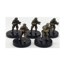WOTC Axis  Allies D-Day Inspiring Hero U x5 NM