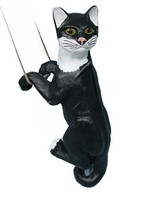 Design Katze Figur Garten Statue Skulptur Figuren Skulpturen Dekoration C206