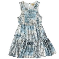Princess Vera Wang Women's Baby Doll Smocked Lined Dress