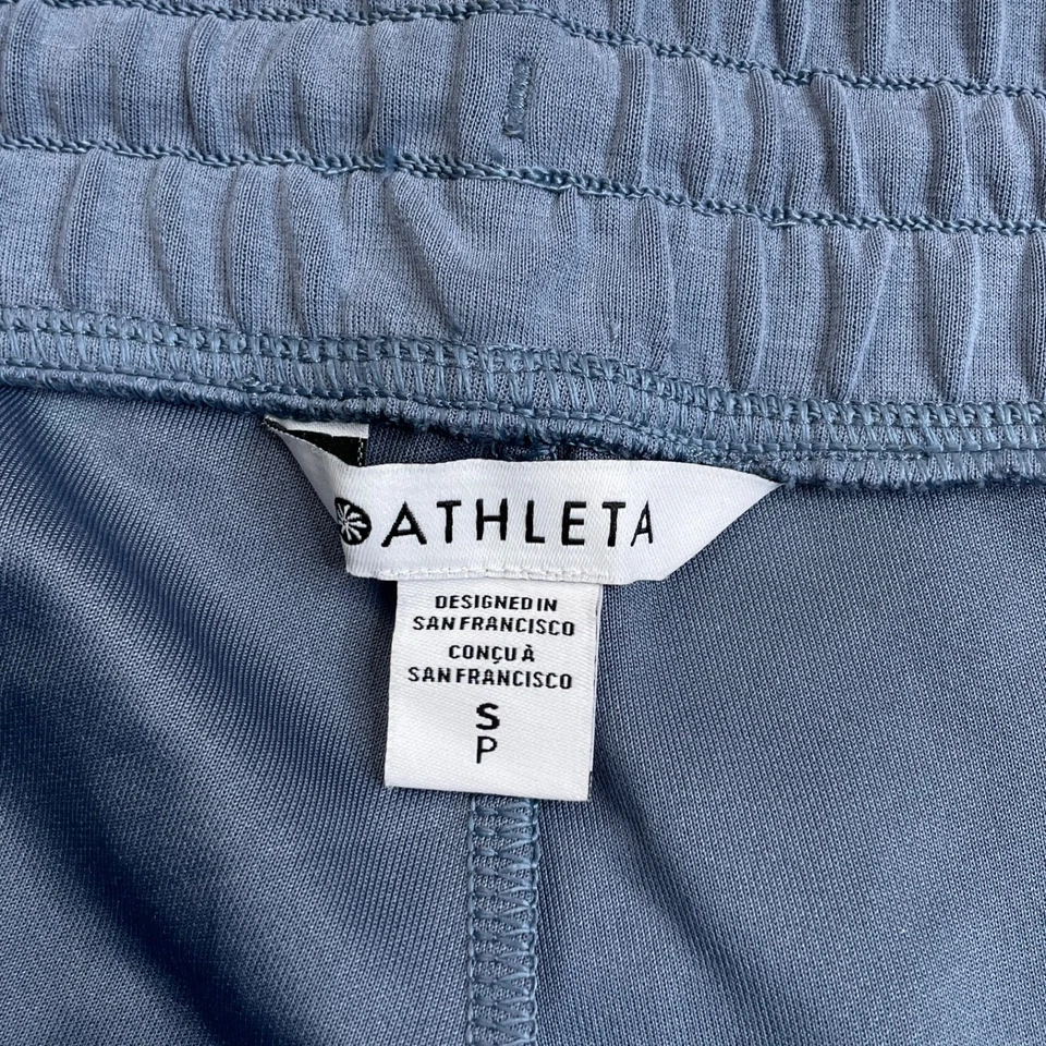 Athleta Seasoft Straight Leg Pant Shadow Blue Womens Small - Image 3 of 4