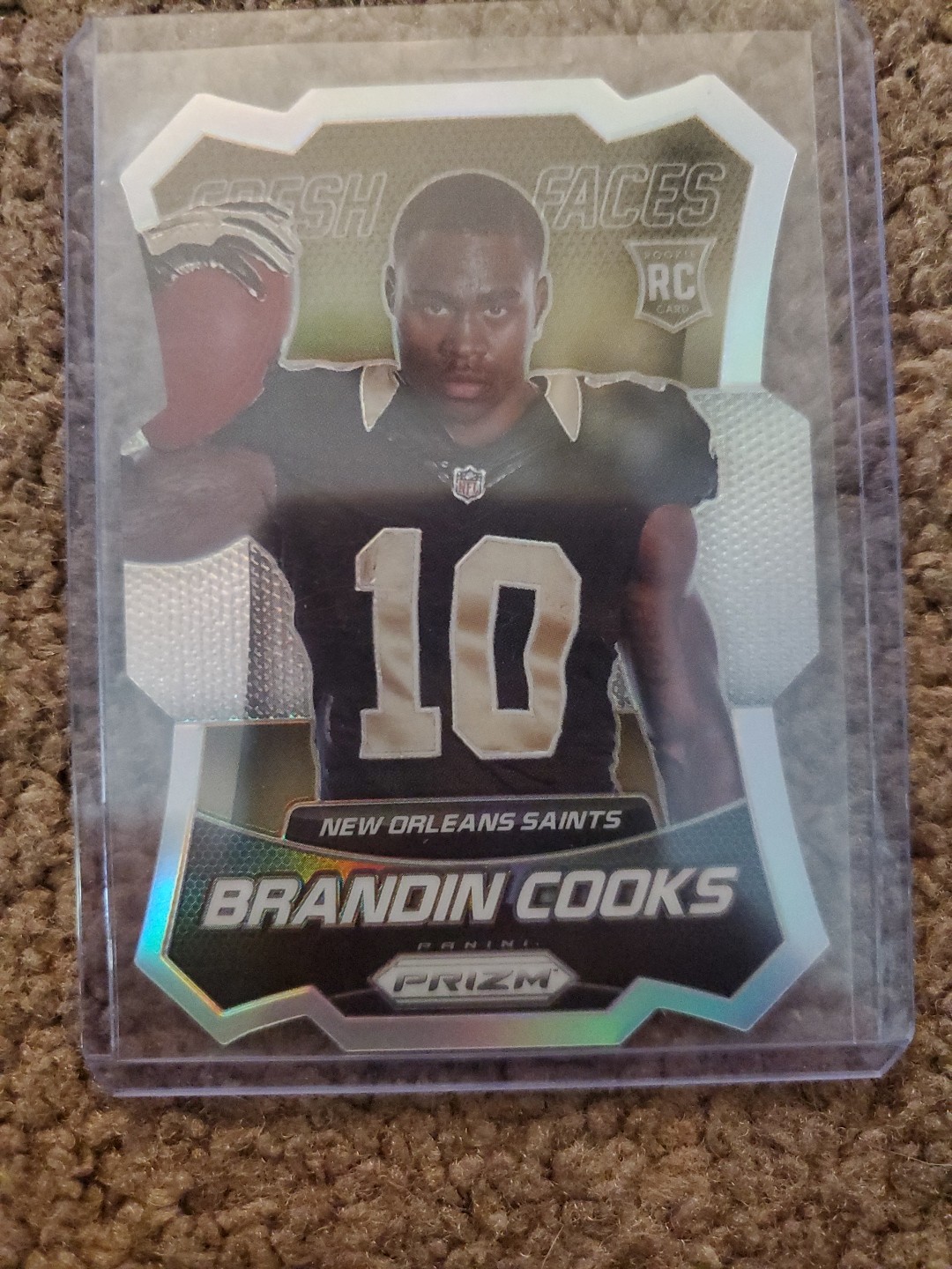 Brandin Cooks Panini Prizm Fresh Faces #FF9 Base