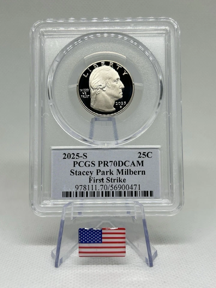 2025-S American Women's Quarters PCGSPR70 MS70 DCAM Stacey Park Milbern🇺🇸💯✨ - Image 3 of 3