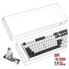 KC04 Acrylic Clear Keyboard Cover 17.4  6.5  17.4  6.5  1.89    Transparent