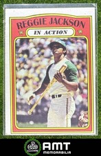 Reggie Jackson 1972 Topps Oakland Athletics #436