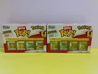 Funko Bitty POP! 8 Different Pokemon Set of 2 Packs Pikachu Vaporeon Jolteon