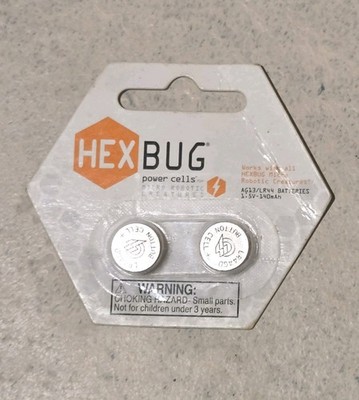 Hexbug Power Cells AG13/LR44 Batteries 411-1233 Micro Robotic Creatures