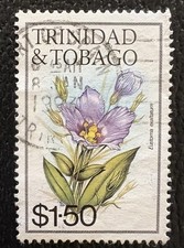 Trinidad & Tobago 1983. Set of 1 "Flowers" SC#403 used, ID# 01-01311