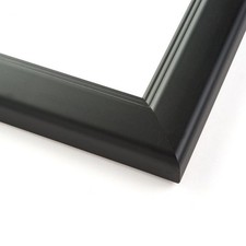 Picture Frame Moulding Wood 100Ft Bundle - Contemporary Black Finish - 1.5" Wi