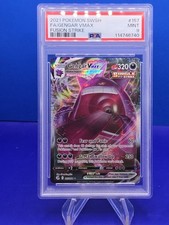 🔥Gengar VMAX Ultra Rare Full Art Holo #157/264 Fusion Strike PSA 9 MINT