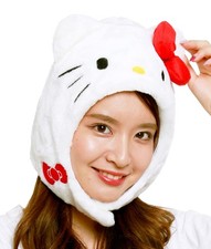 SAZAC Cosplay Kigurumi Cap Sanrio Hello Kitty JAPAN Costume