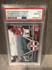 2024 Bowman Chrome International Impact Elly De La Cruz, Junior Caminero PSA 10