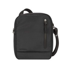 Travelon unisex-adult Anti Theft Urban Small Crossbody Bag, Black, One Size
