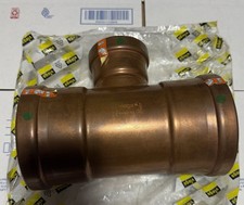 4” X 4” X 2-1/2” 20718 VIEGA ProPress Tee Copper Pipe Press Fitting 0918XL