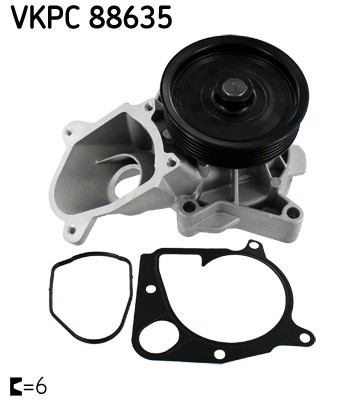 WASSERPUMPE, MOTORKÜHLUNG FÜR BMW 1 (E87), BMW 3 (E90) - SKF VKPC 88635